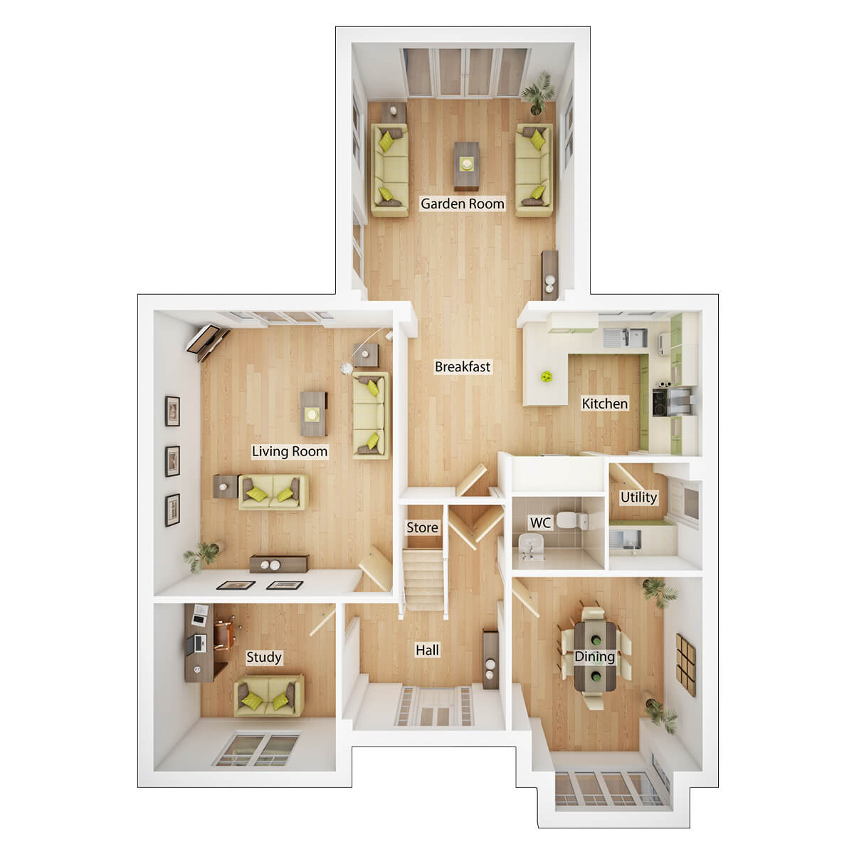 Taylor Wimpey the Gordon Ground Floor