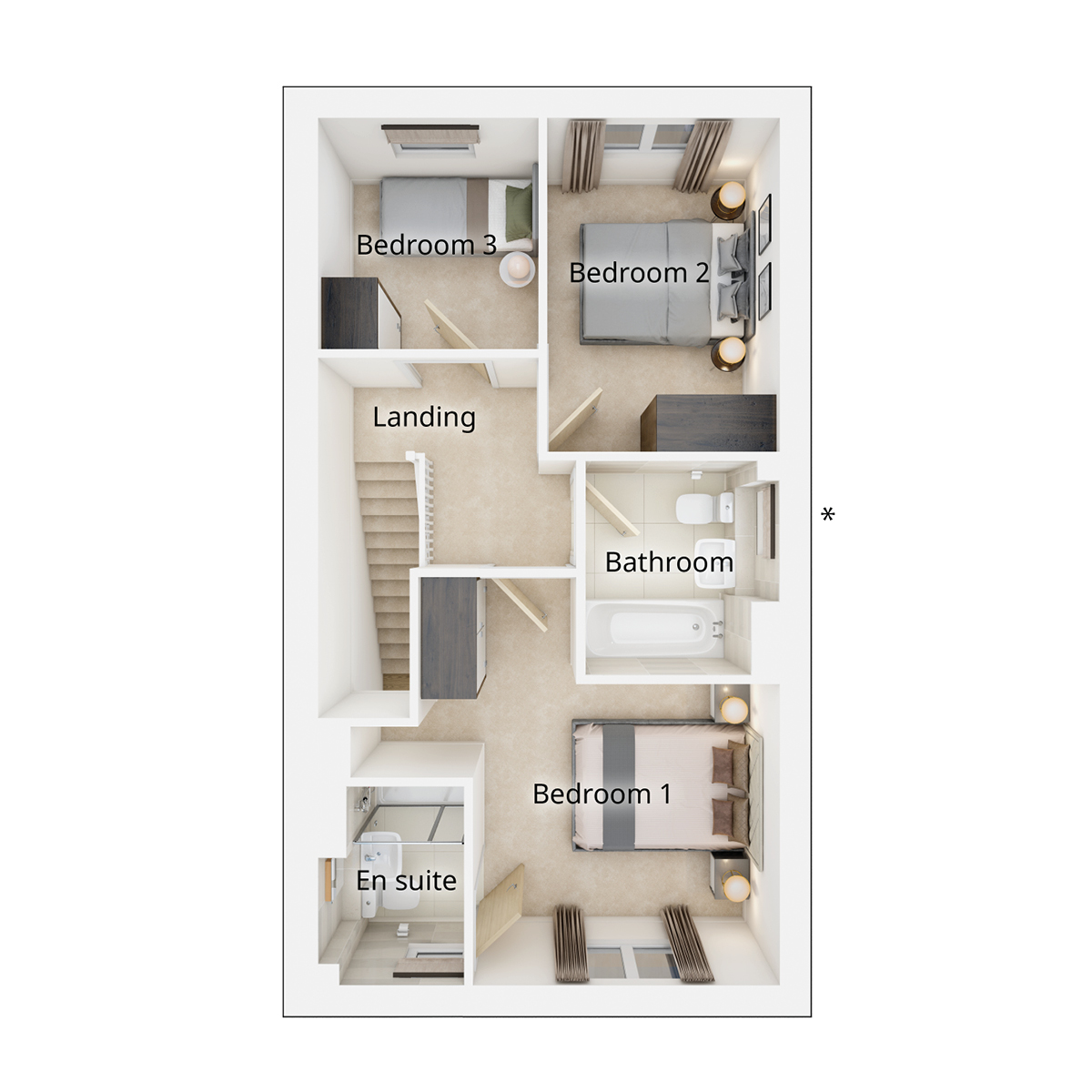 The Brambleford First Floor Plan
