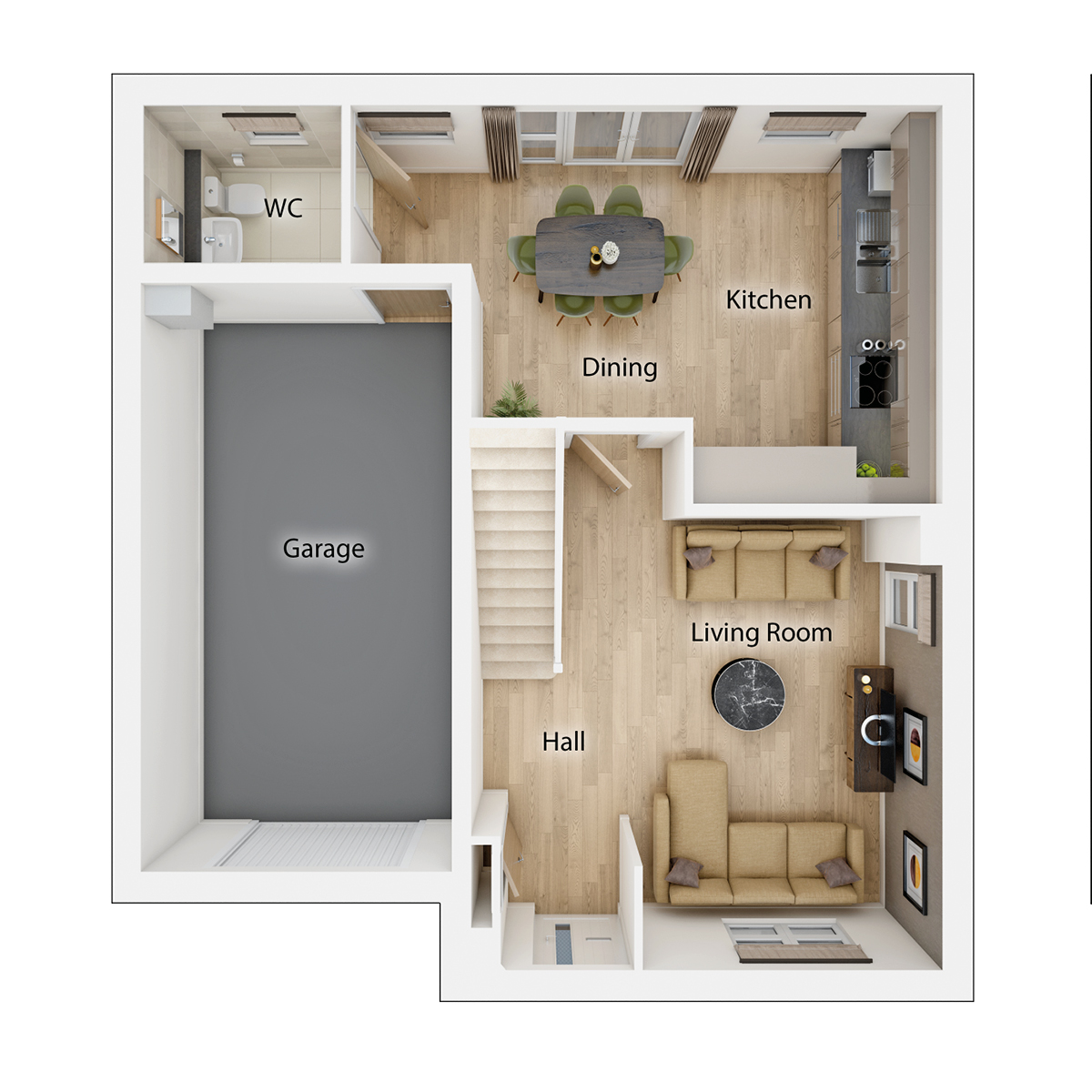 The Chalham Ground Floor Plan