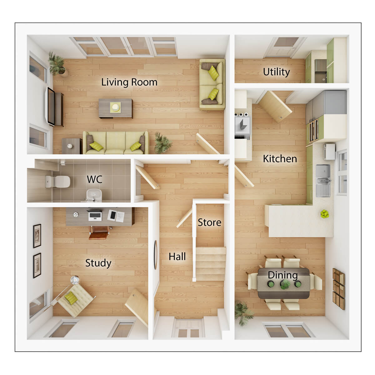 Taylor Wimpey Hughes First Floor 