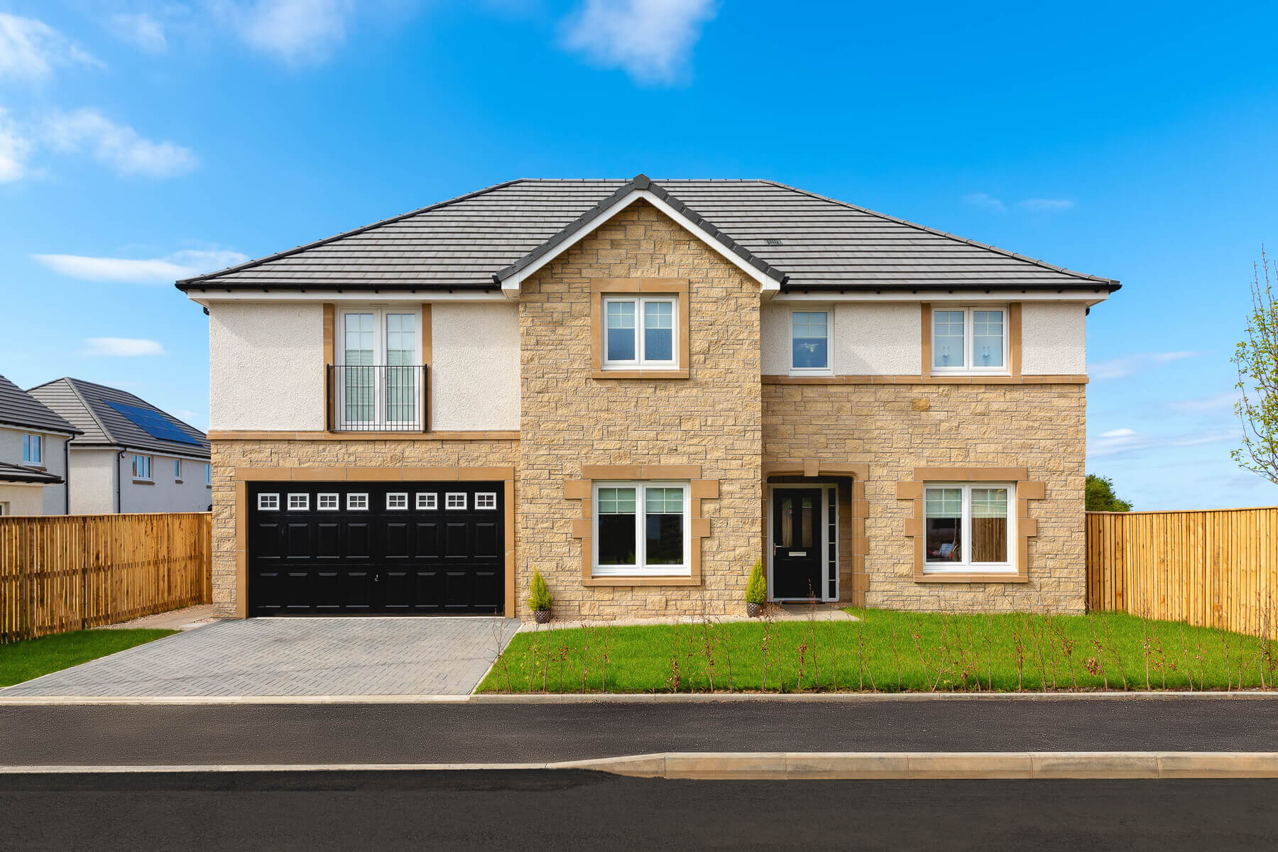 Taylor Wimpey the Buchanan Caledonian range new build home