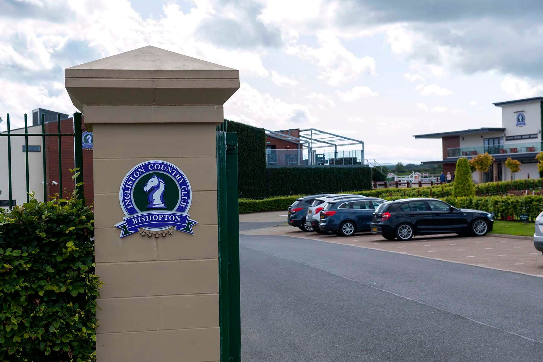 Ingliston Country Club entrance 