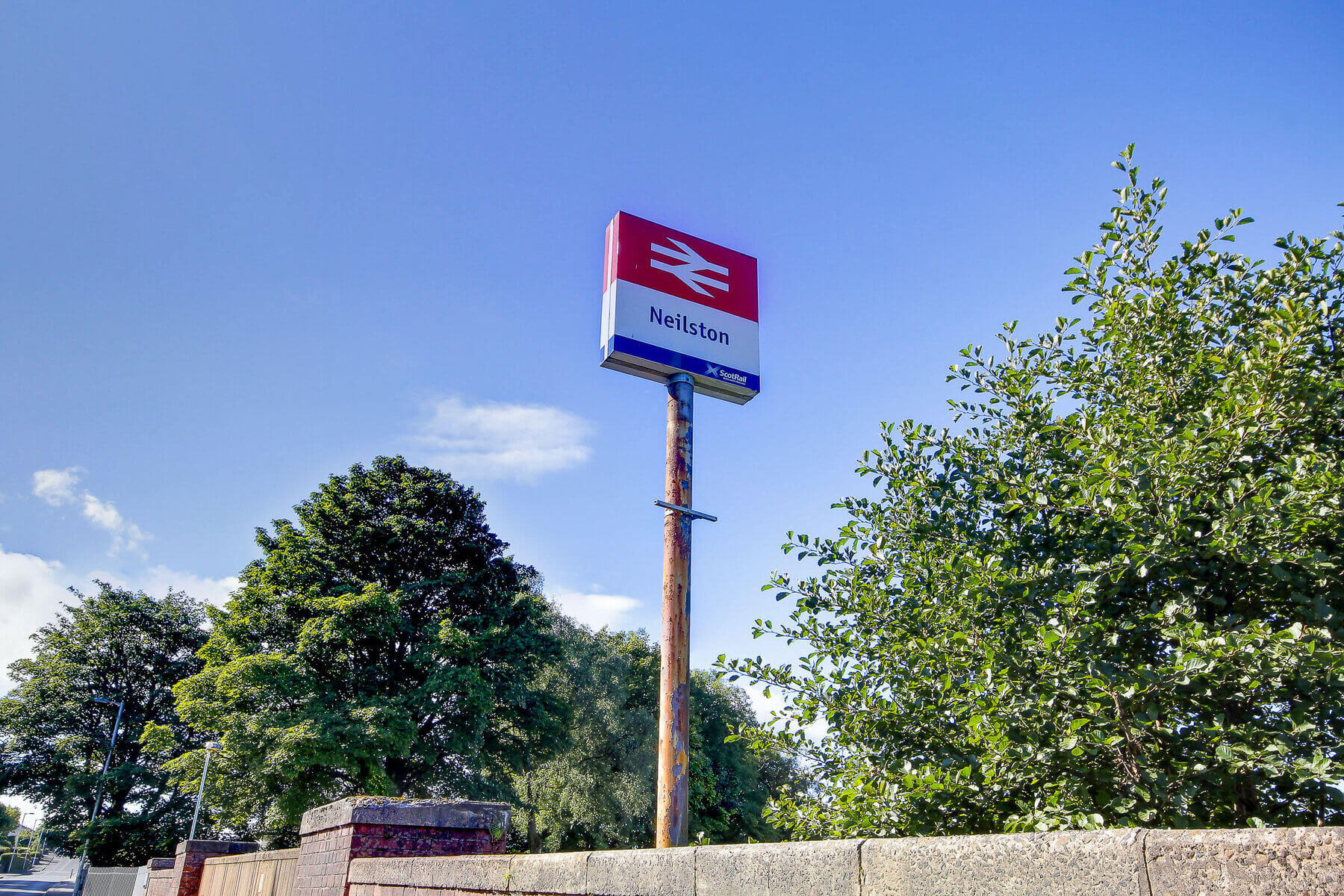 Neilston Train Station is less than 1 mile from Kirkton View