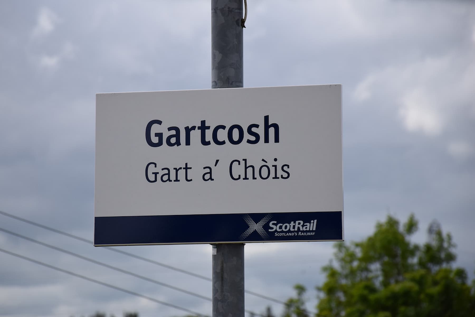 Gartcosh Train station