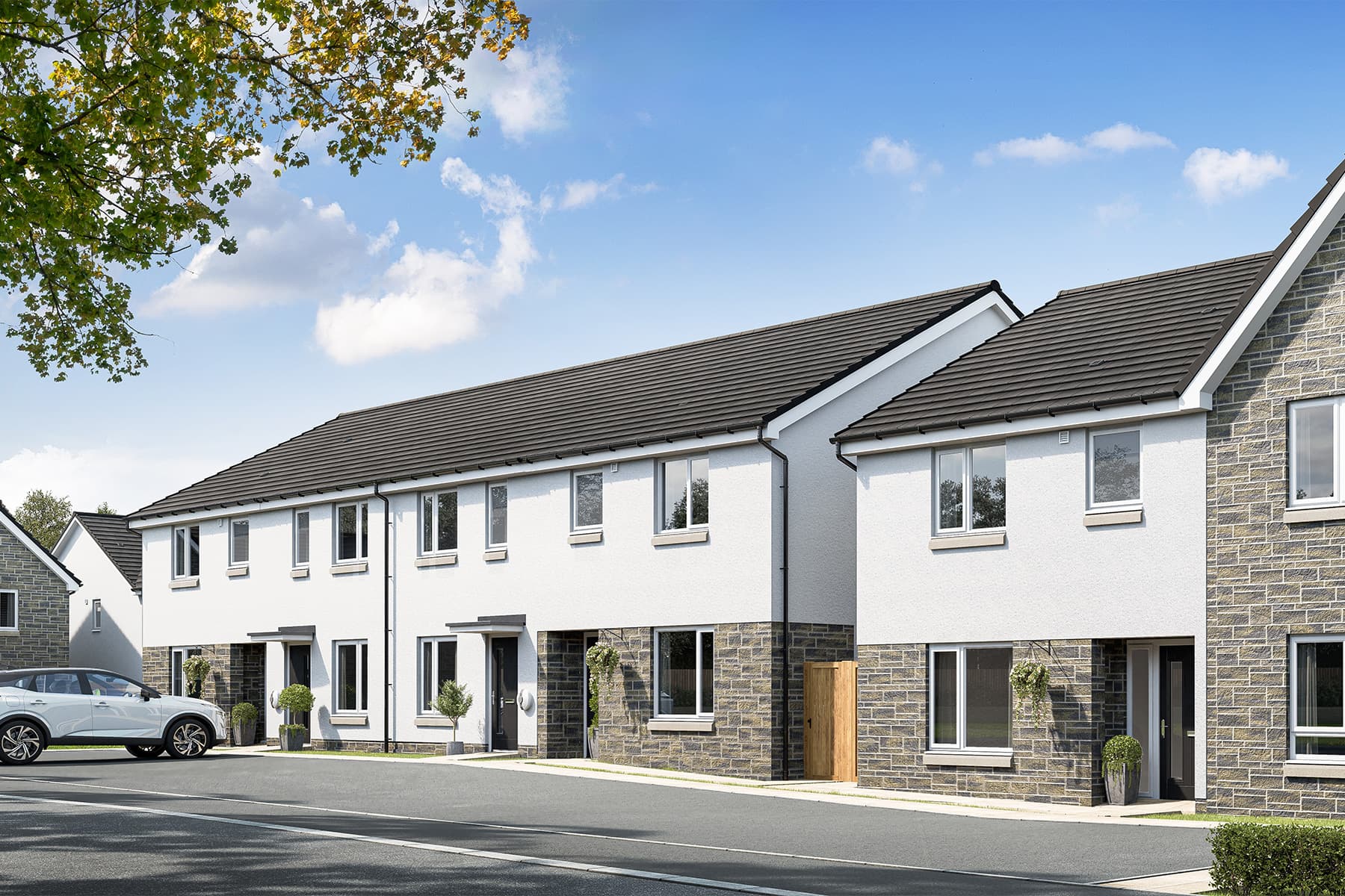 In a mix of our new range as well as our Caledonian Collection