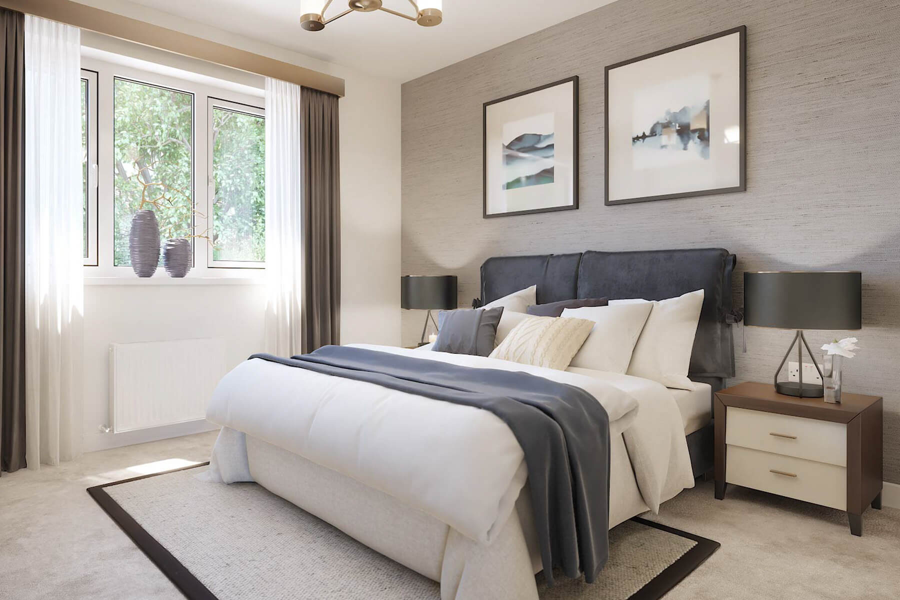 Taylor Wimpey bedroom three cameron 3