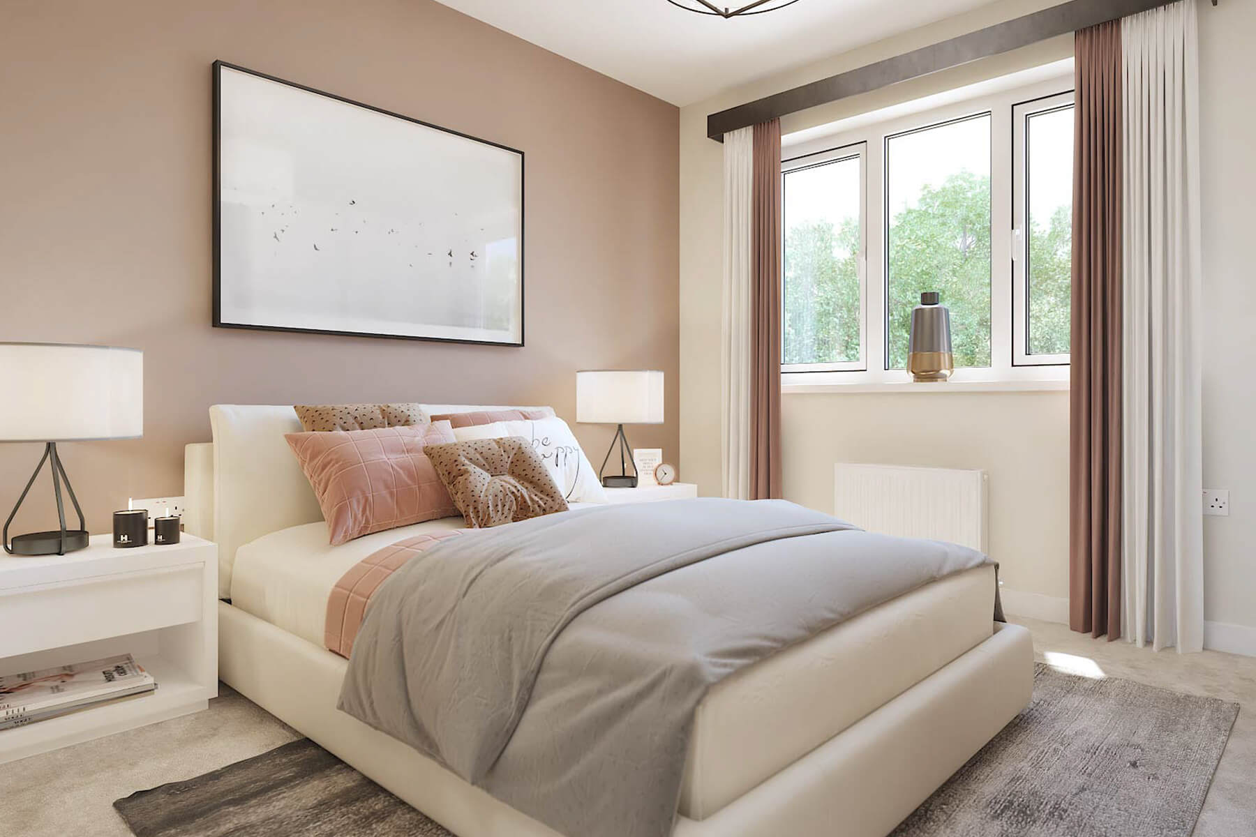 Taylor Wimpey bedroom 3 three Cameron home