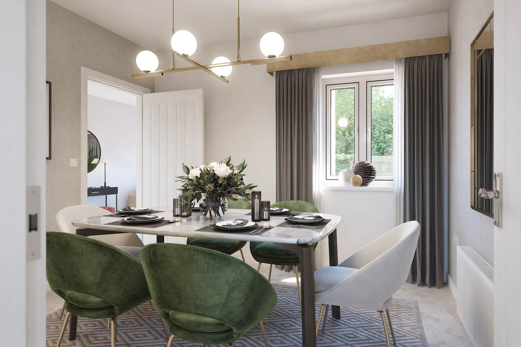 Taylor Wimpey dining room Cameron