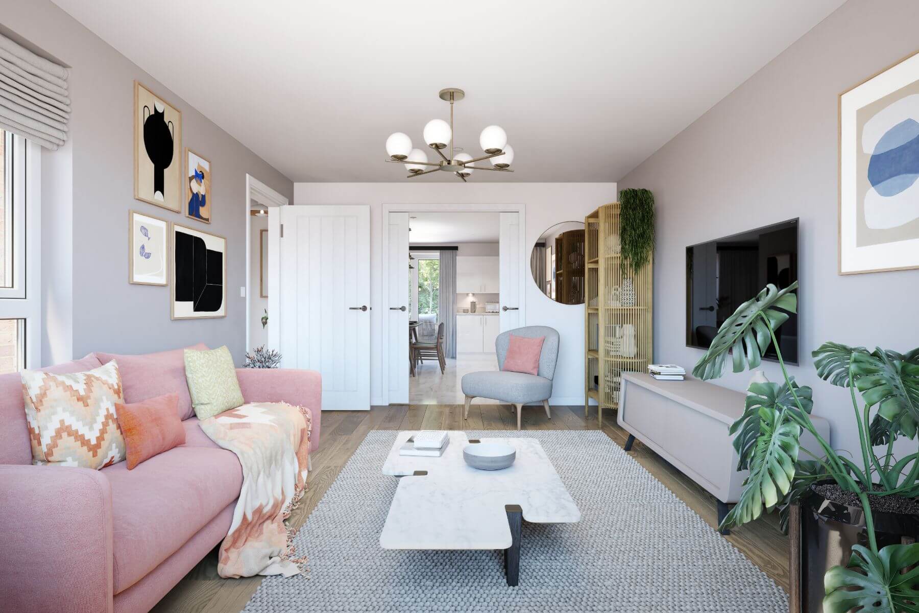 The Corkham - Living Room