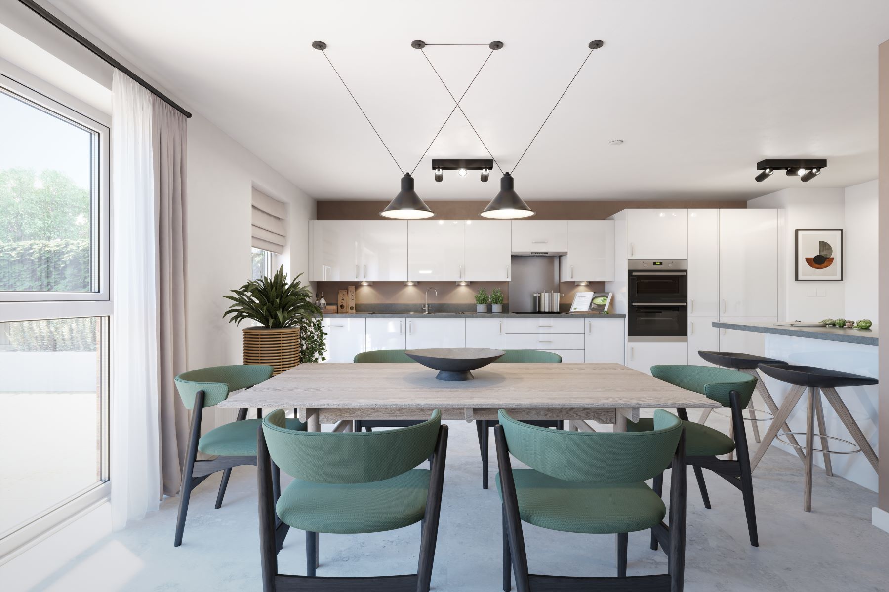 The Kitham dining area