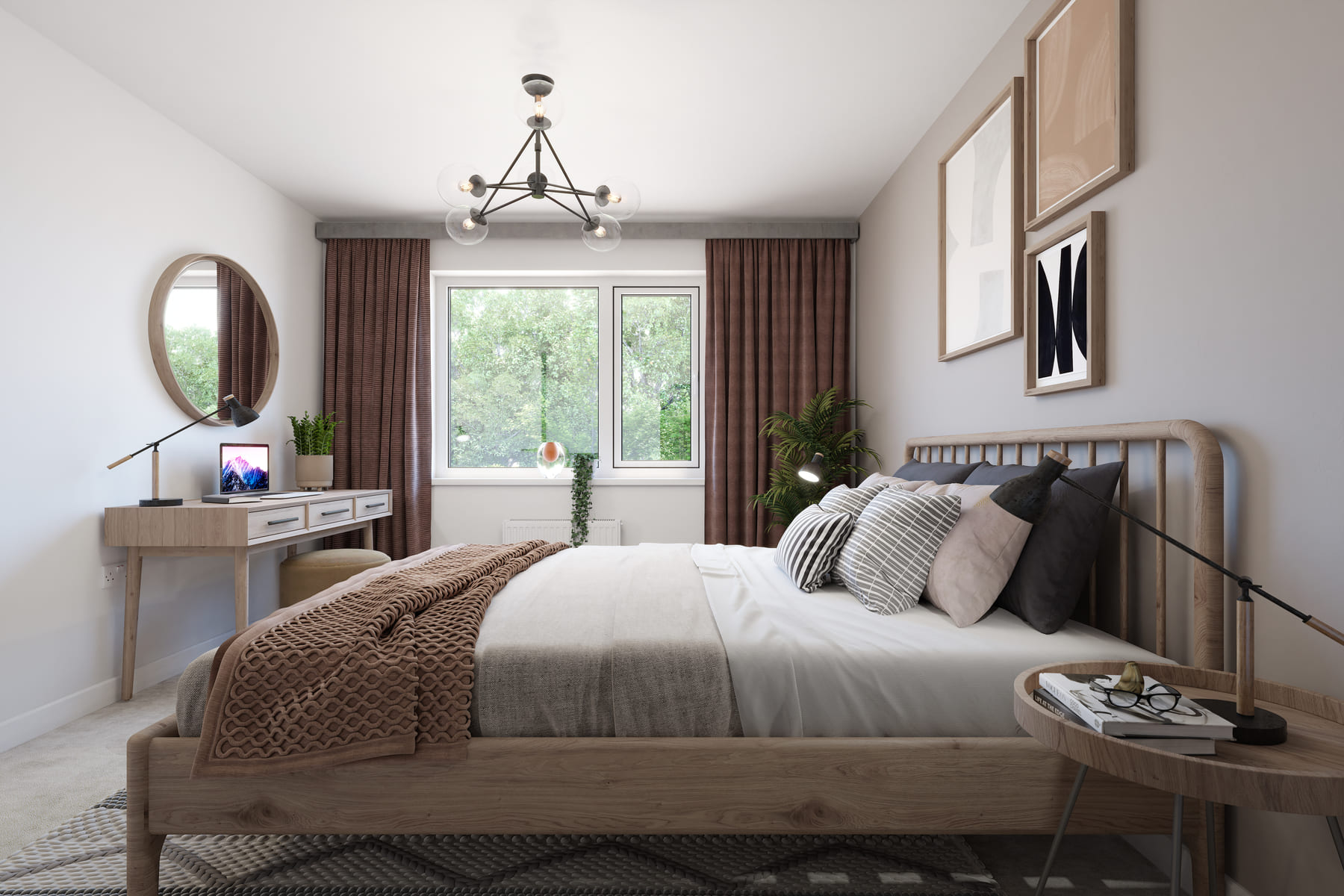 Bedroom 3 with window