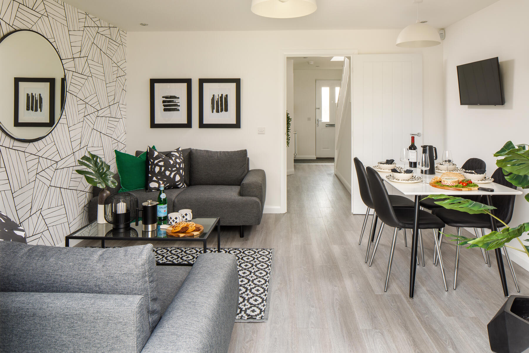 Internal of the Andrew 2 bed home