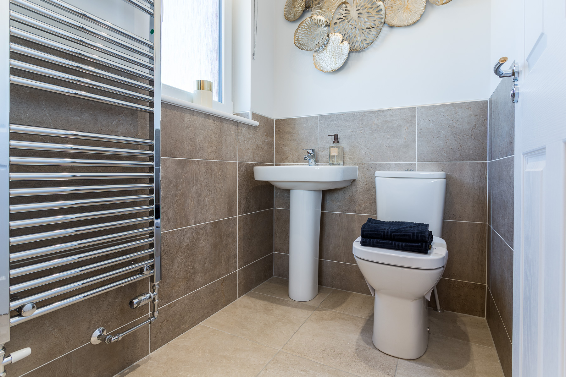 Bedroom one en suite in the Douglas home