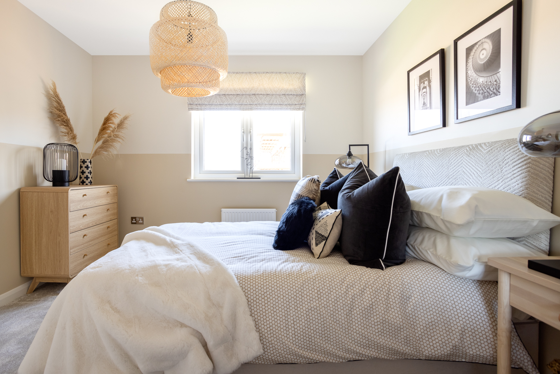 Bedroom two in the Maxwell home