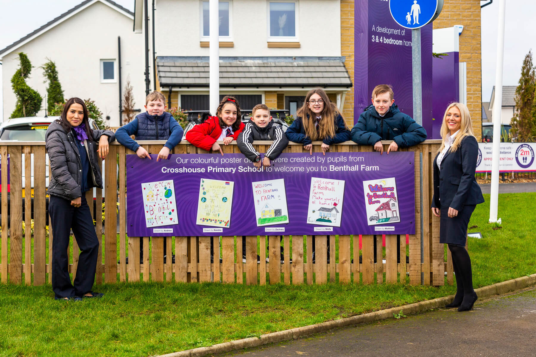 Taylor Wimpey Benthall Farm flag design competition