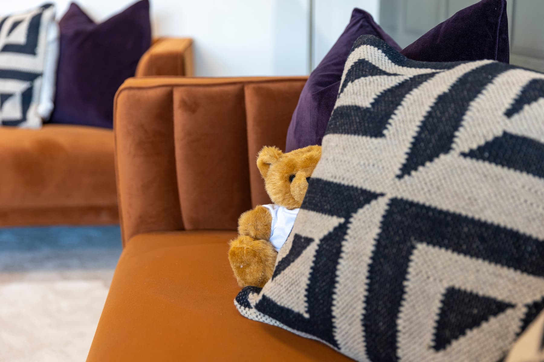 Calder Teddy event hiding teddy
