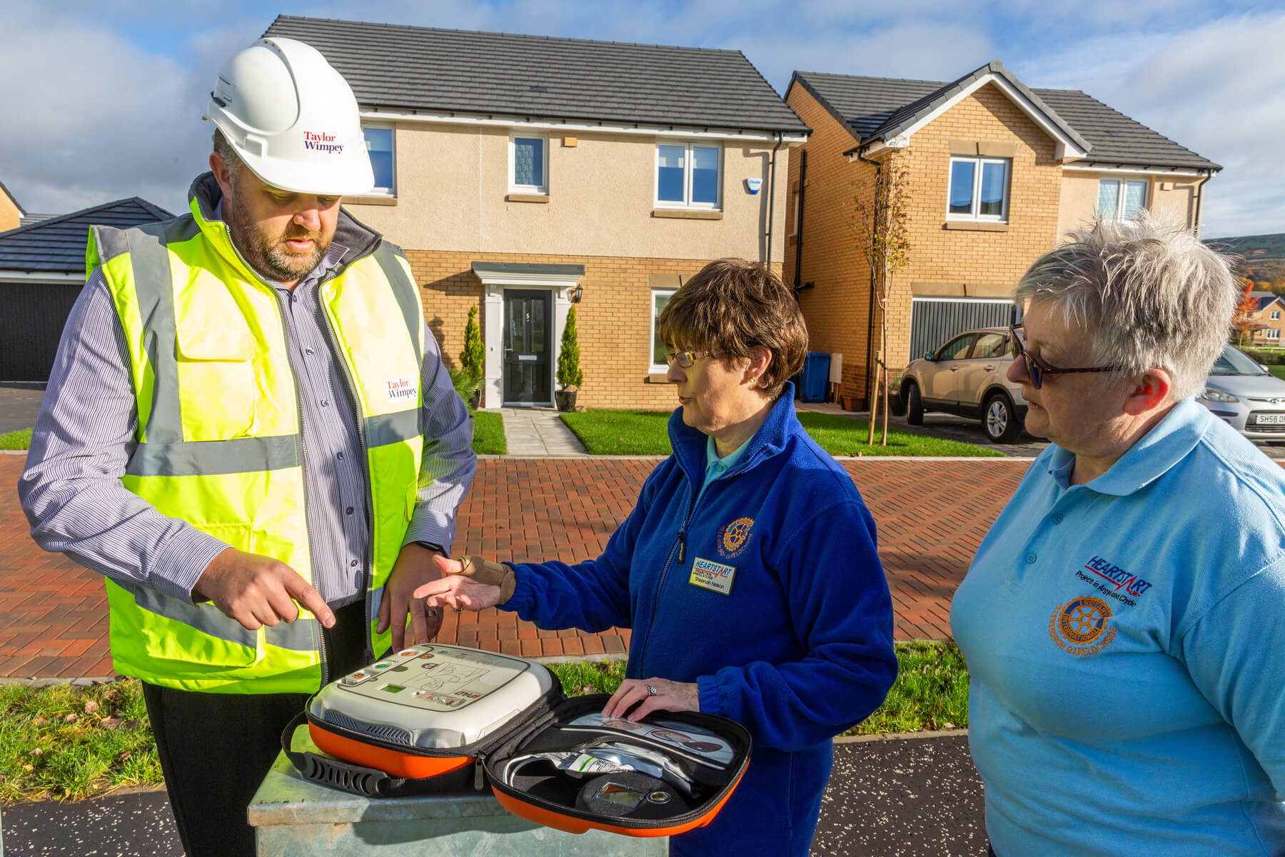 British Heart Foundation Taylor Wimpey helensburgh