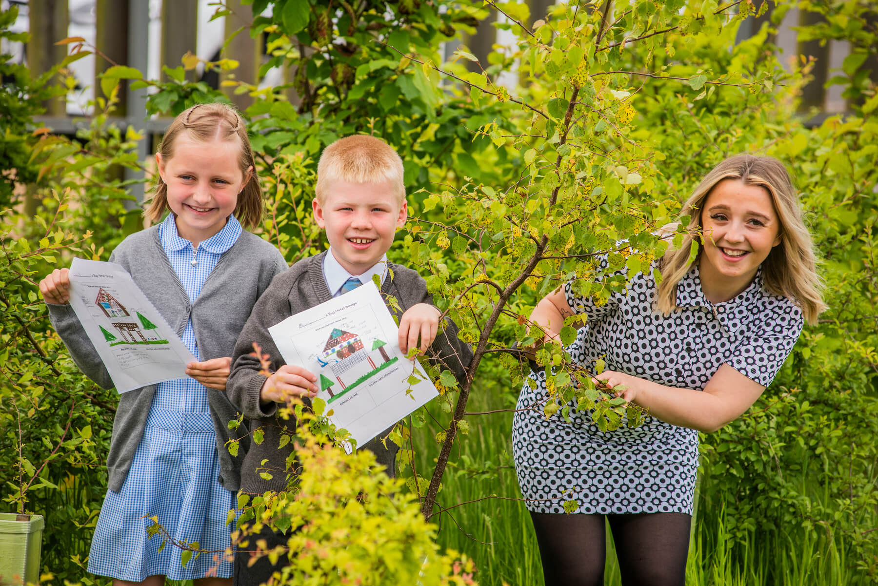 Sustainability school visit Maidenhill Newton Mearns