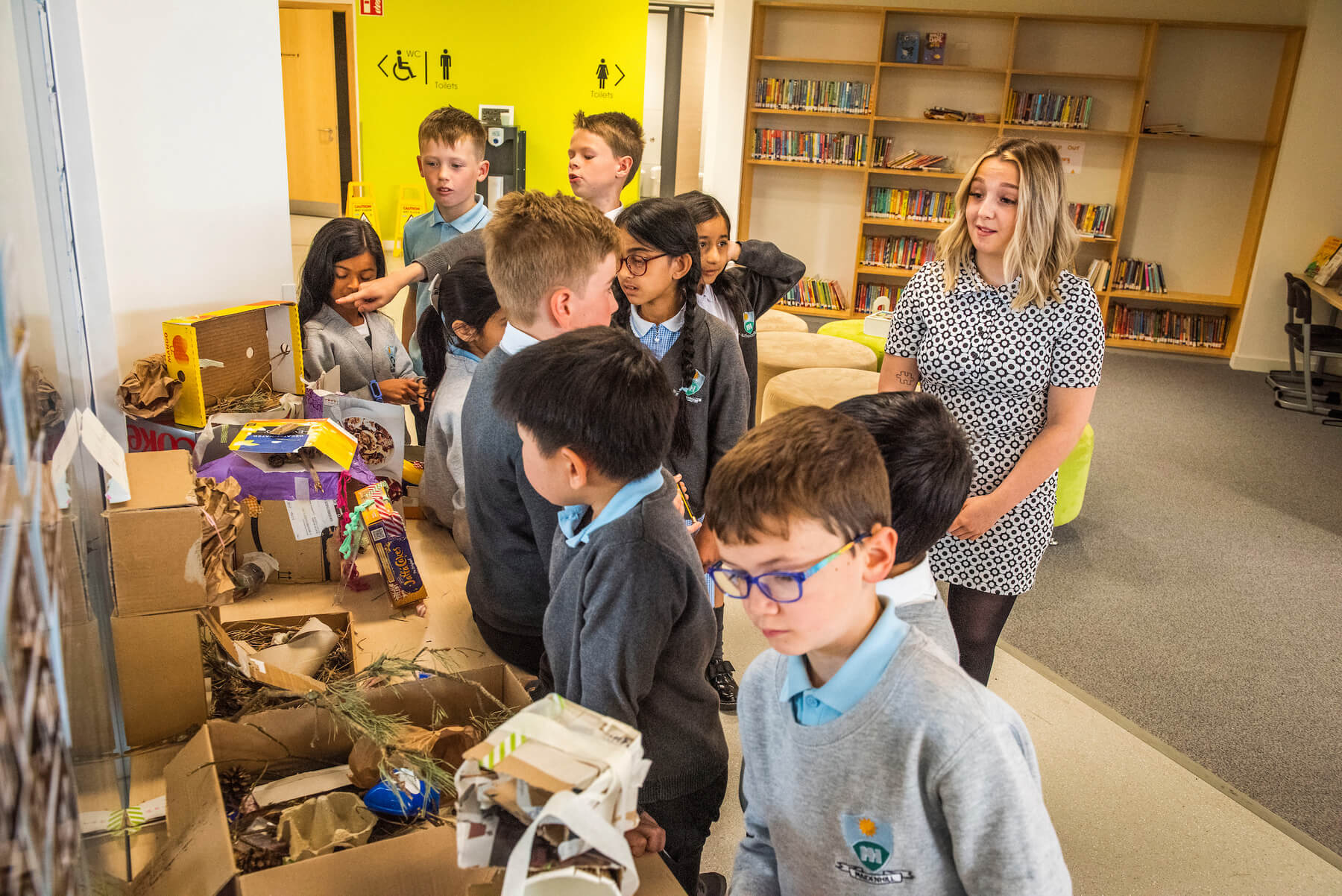 Sustainability school visit Maidenhill Newton Mearns