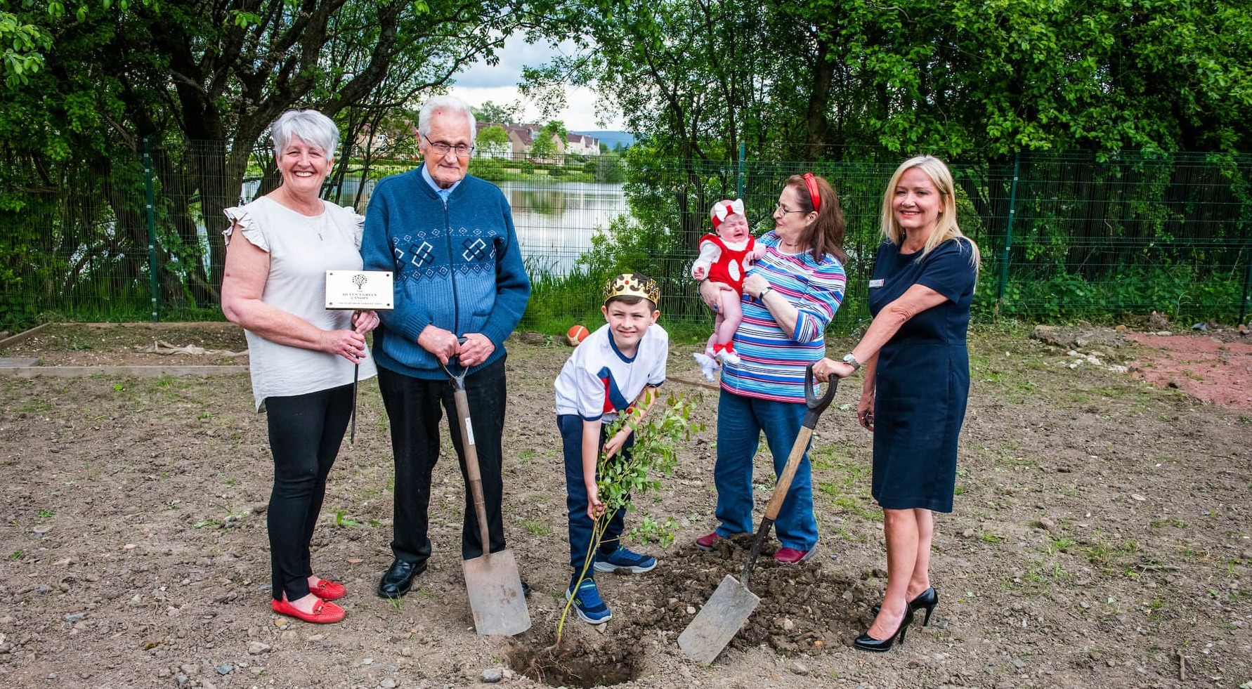 Taylor Wimpey Meadowside Glenboig Jubilee weekend Glenboig development trust