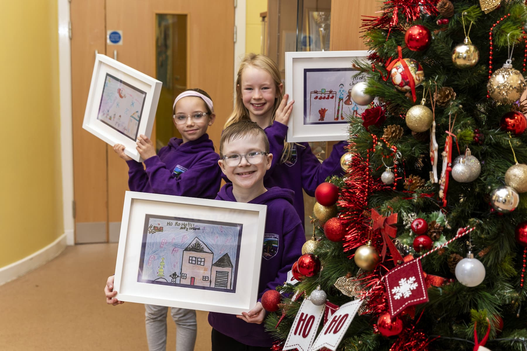 Glenboig primary christmas cards