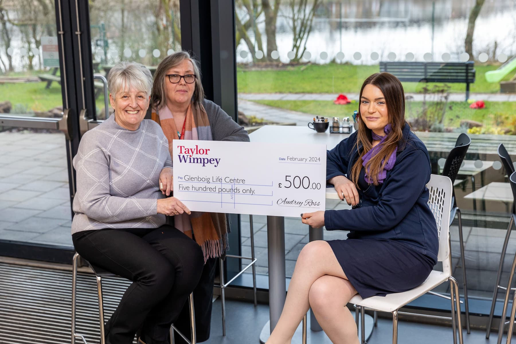 Glenboig life centre inside 