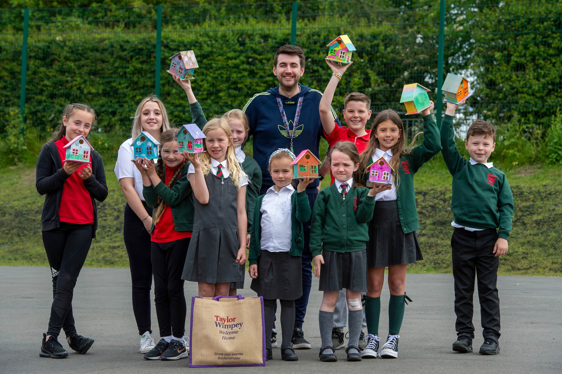 Taylor Wimpey Newton Farm Cambuslang sustainability St Charles Primary School