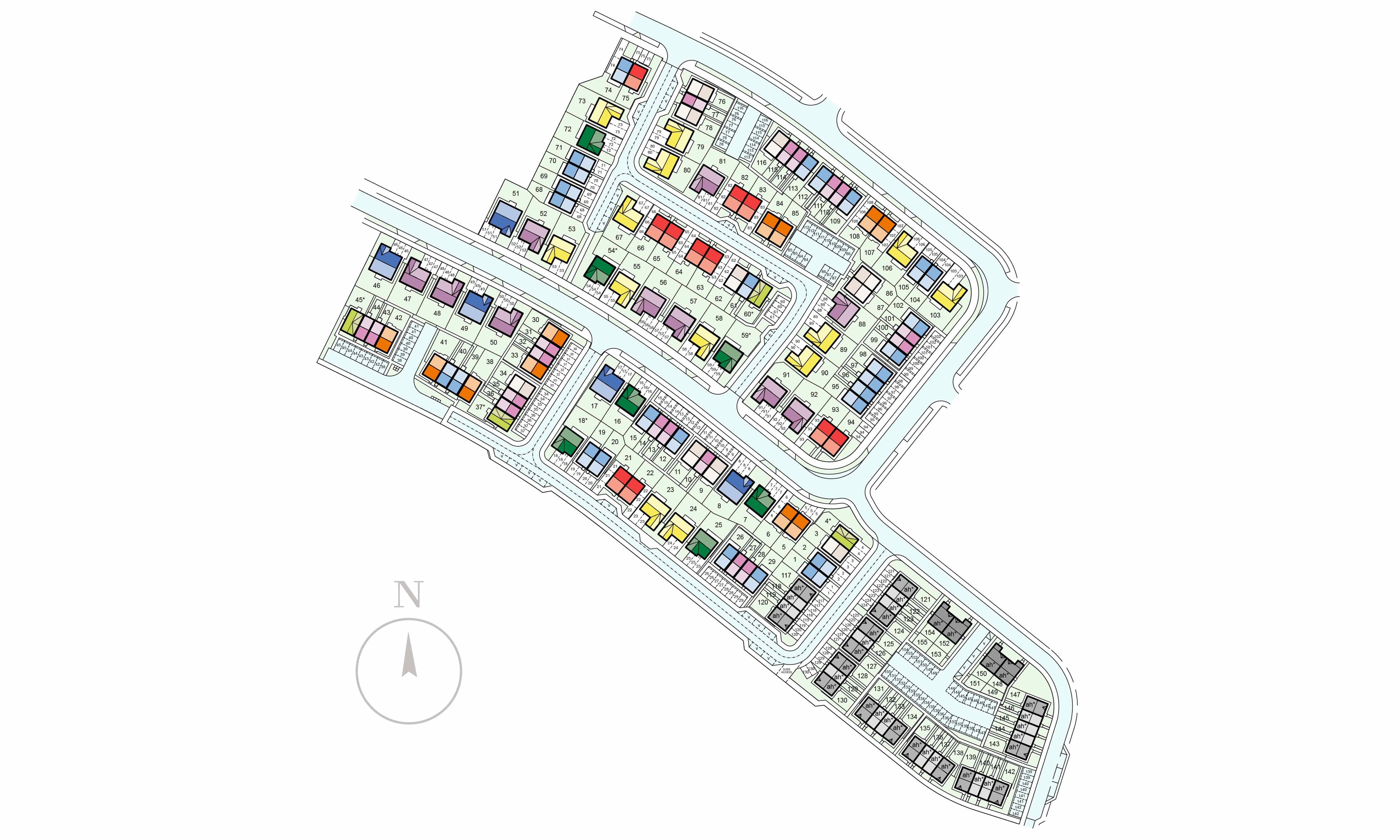 The Laurels - site plan 