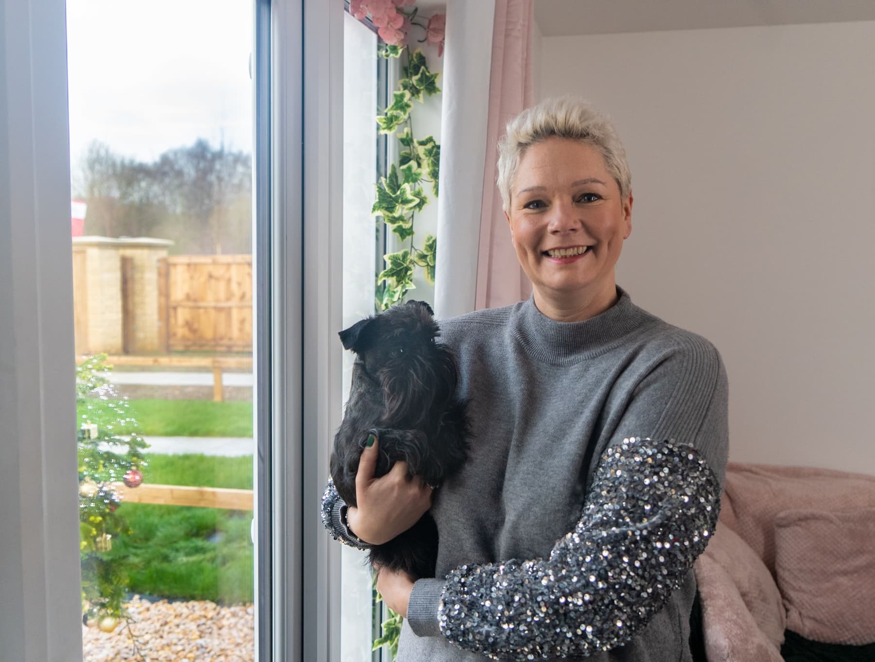 Nancy torrance testimonial with dog