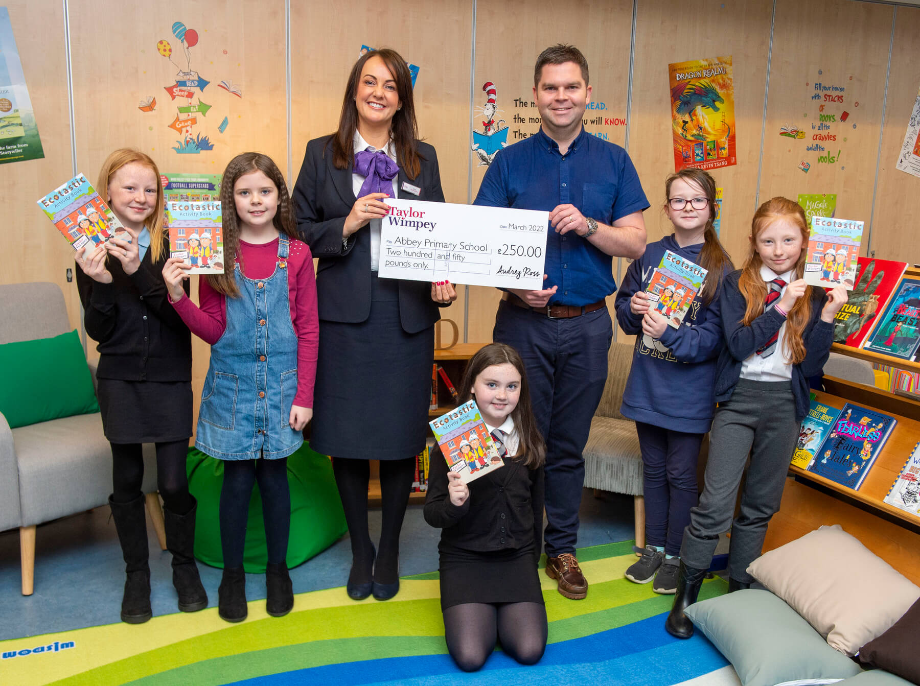 Abbey Primary Willow Gardens Taylor Wimpey world book day