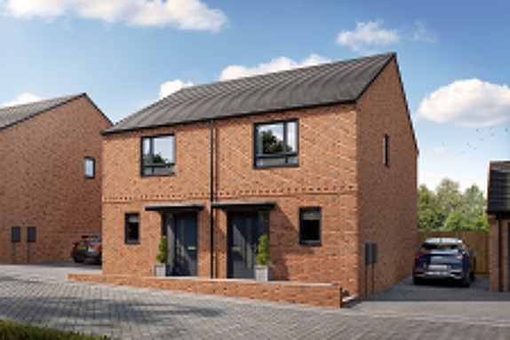 2 bedroom semi-detached