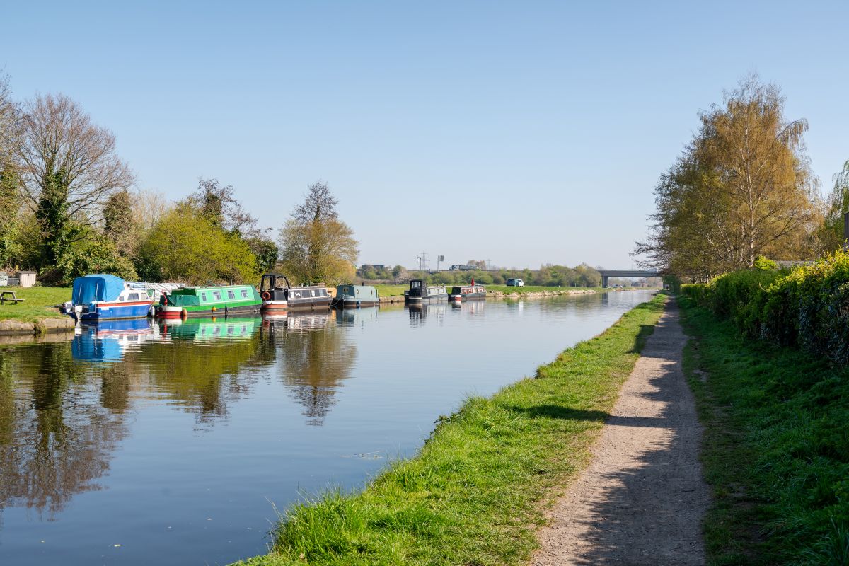The Aire & Calder Canal is close and perfect for scenic walks