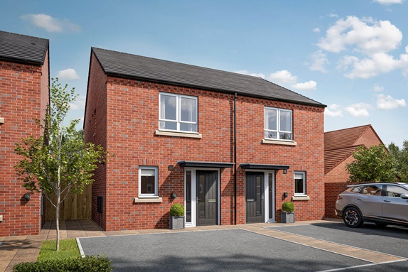 2 bedroom semi-detached