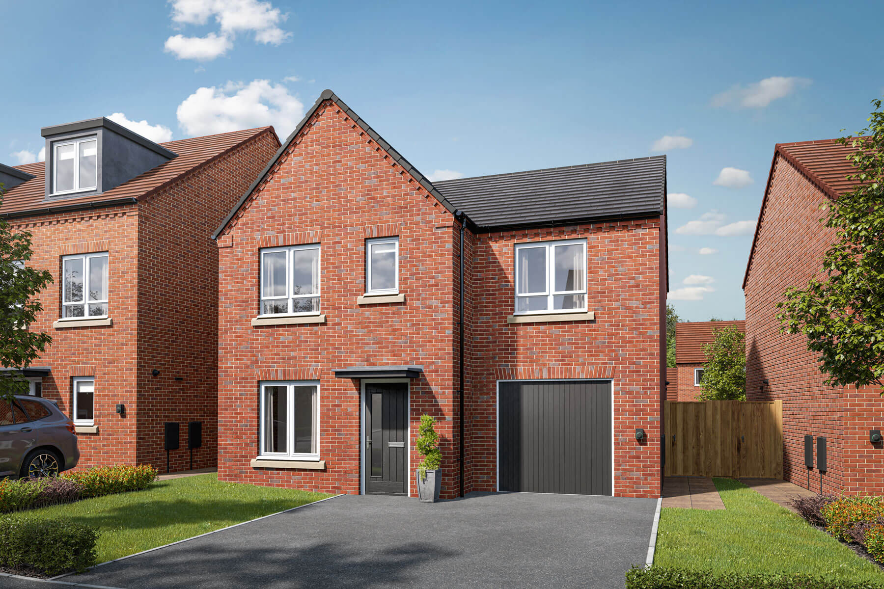 Artists impression of the Byrneham