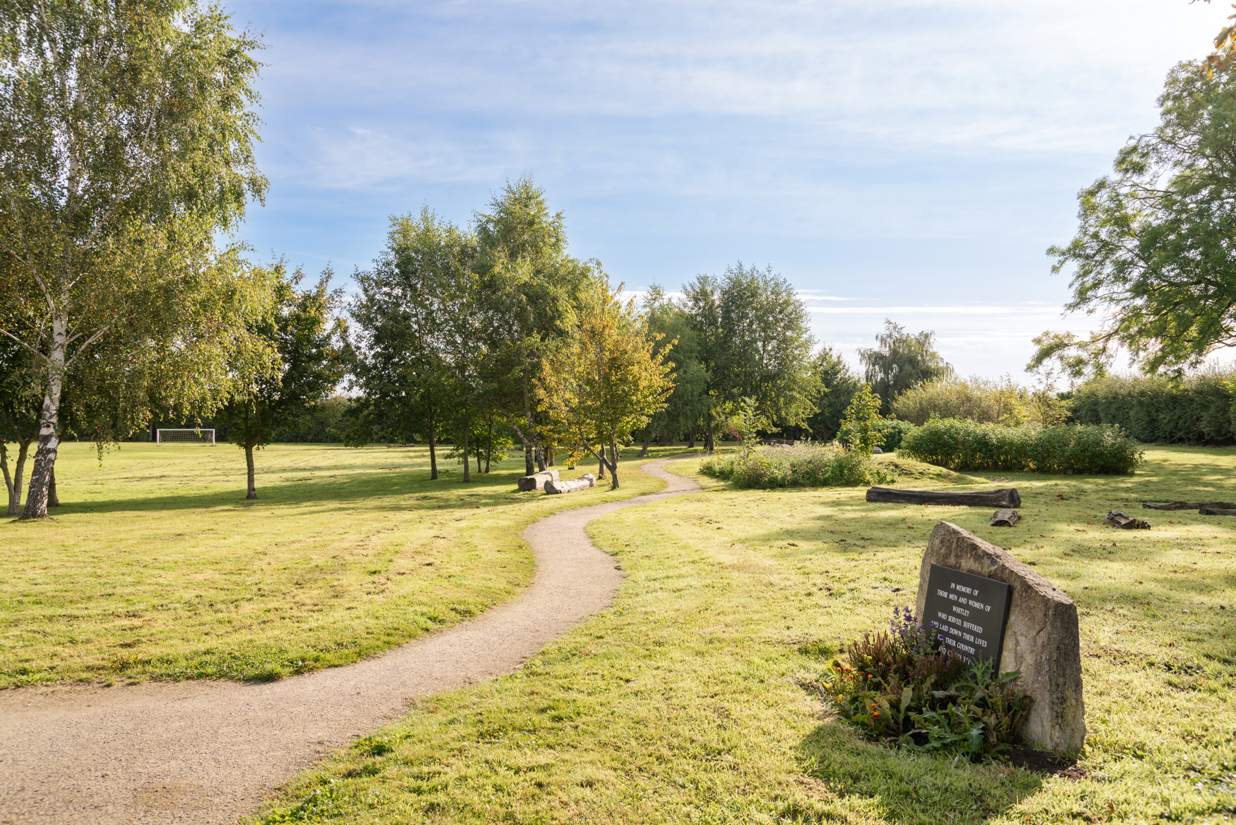 Stroll around Daffodil Fields Park in neighbouring Whitley