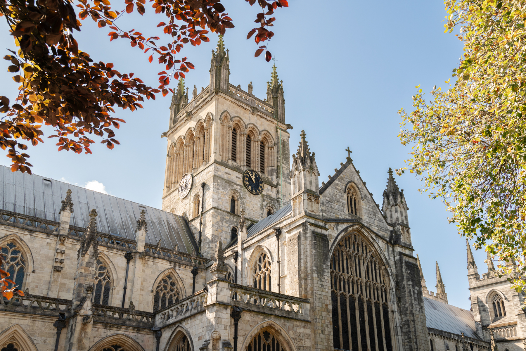 The nearby town of Selby offers an array of amenities