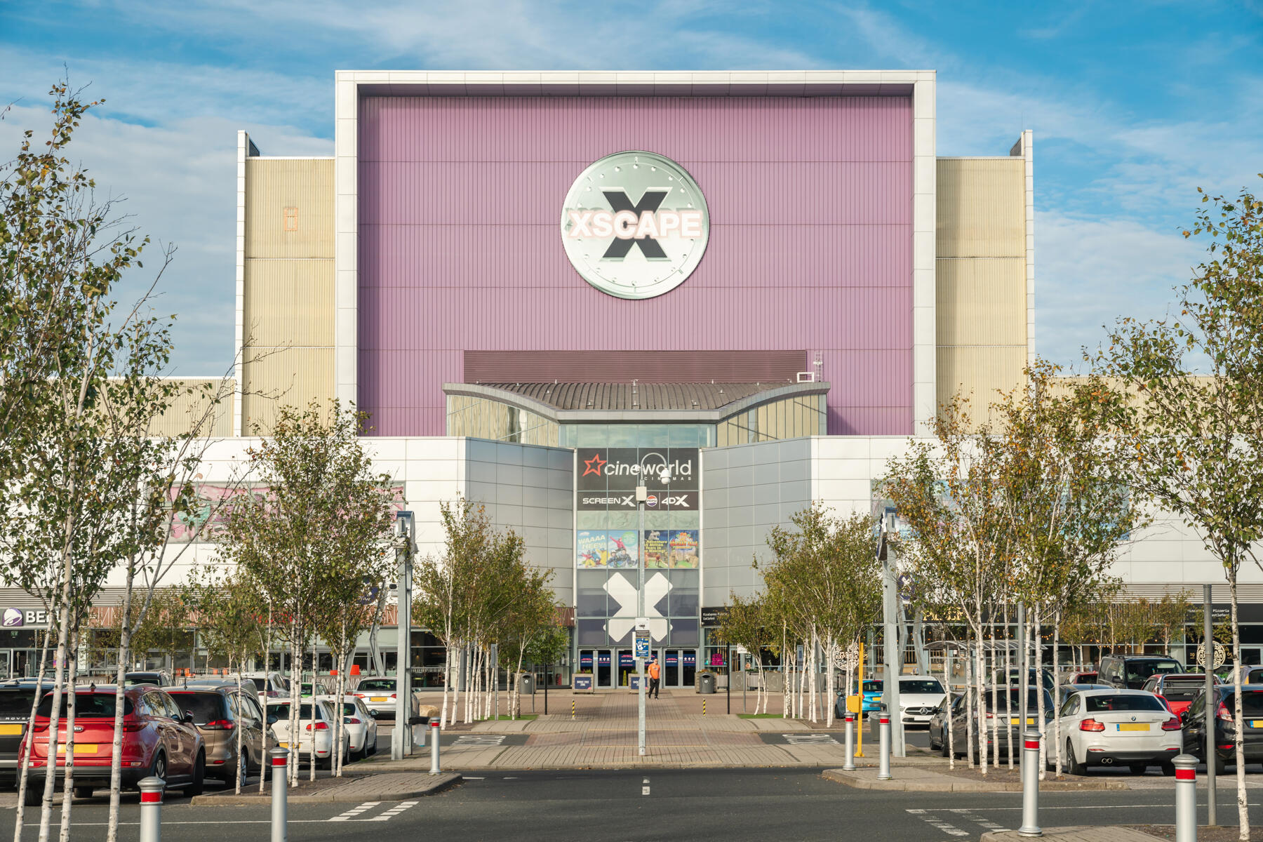 Plenty of entertainment can be found at Xscape, just 15 minutes by car