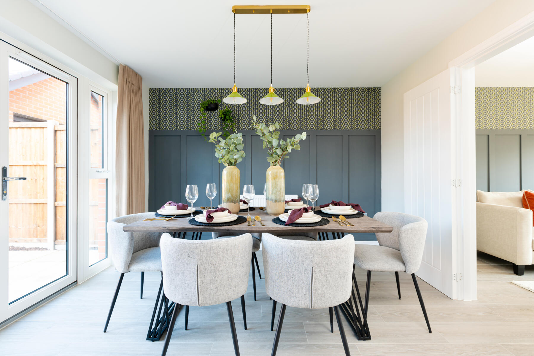 With open plan and sociable spaces to enjoy your days and evenings