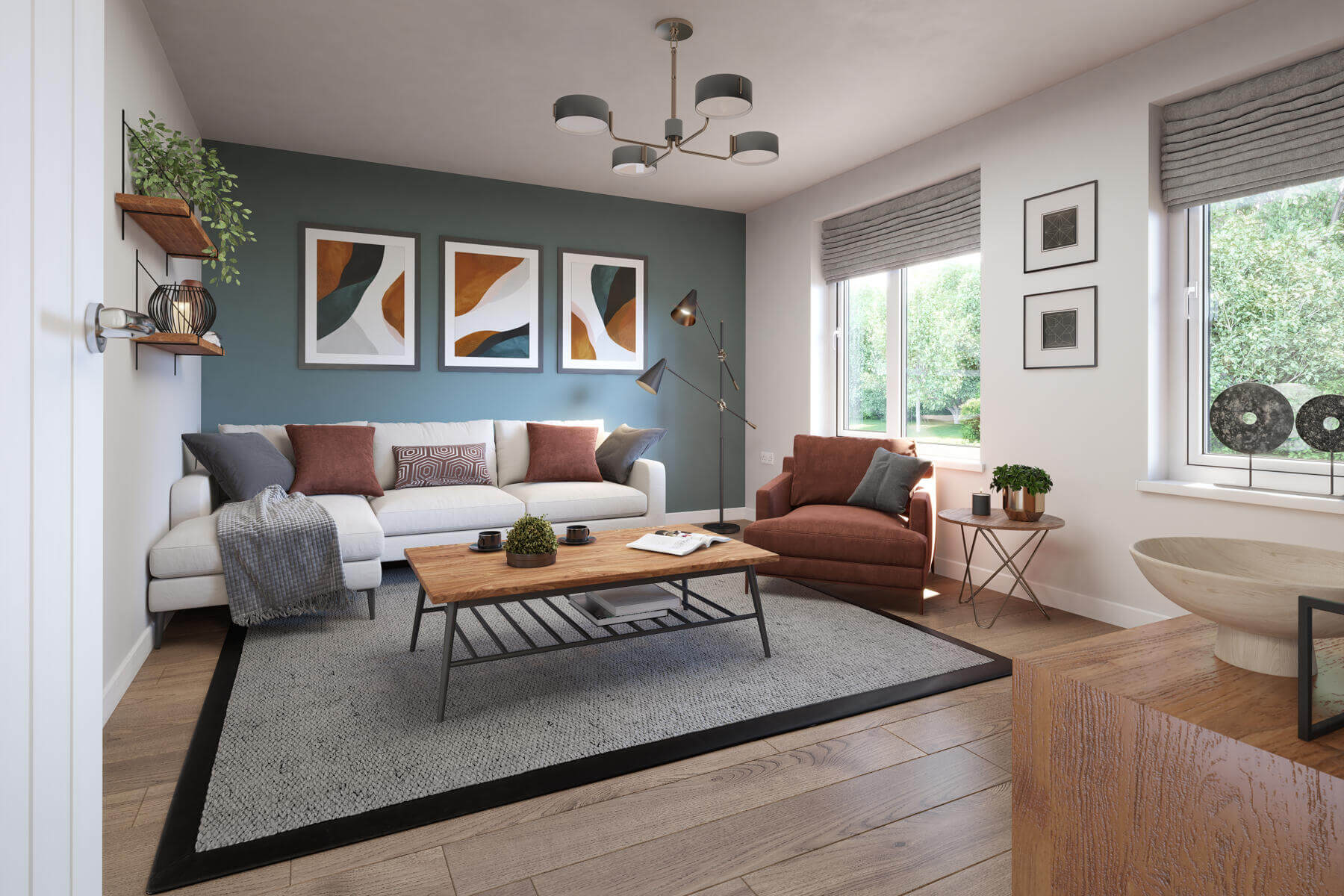 With open-plan and sociable spaces to enjoy your days and evenings