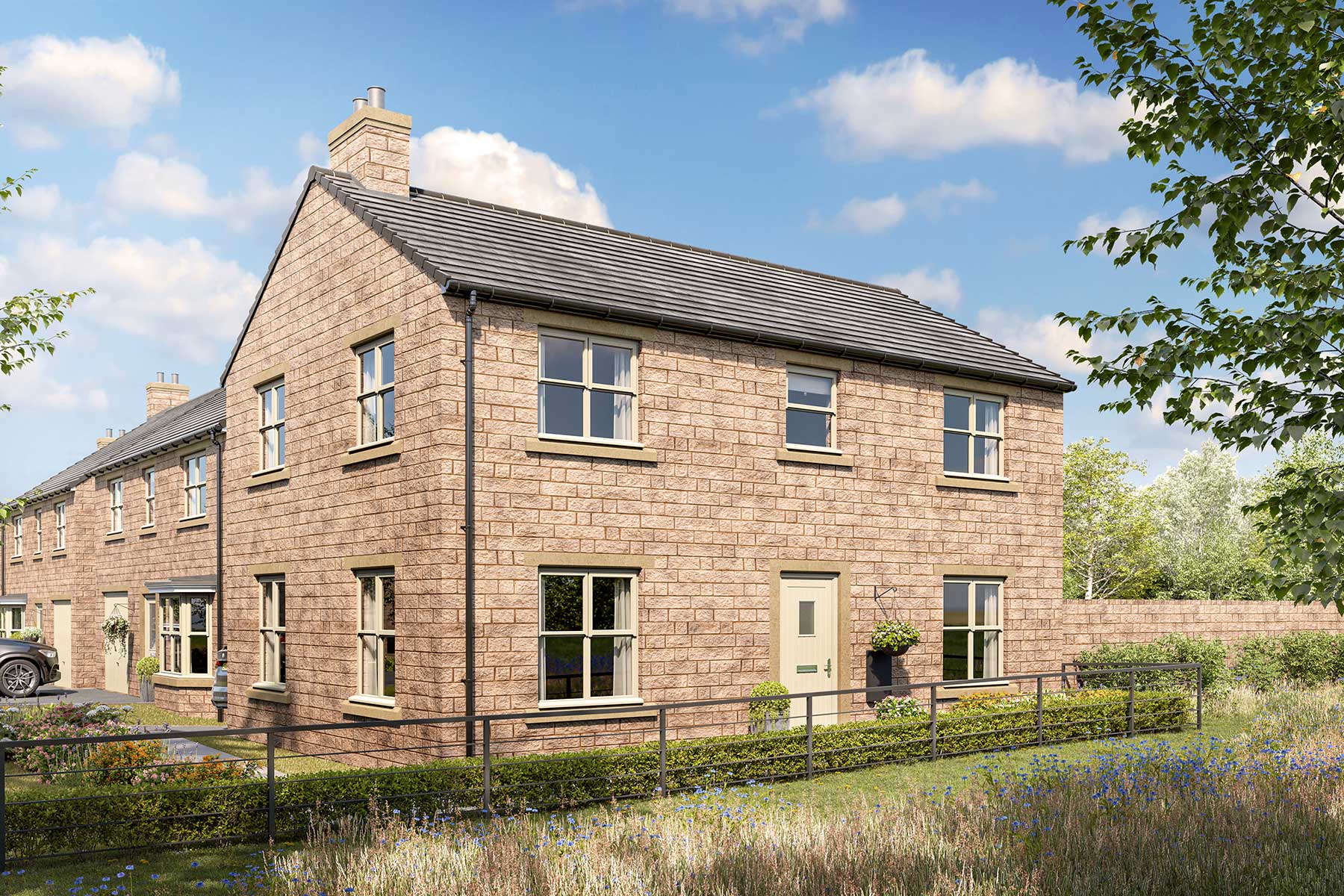 Artists impression of the Trusdale at Stanhope Fields