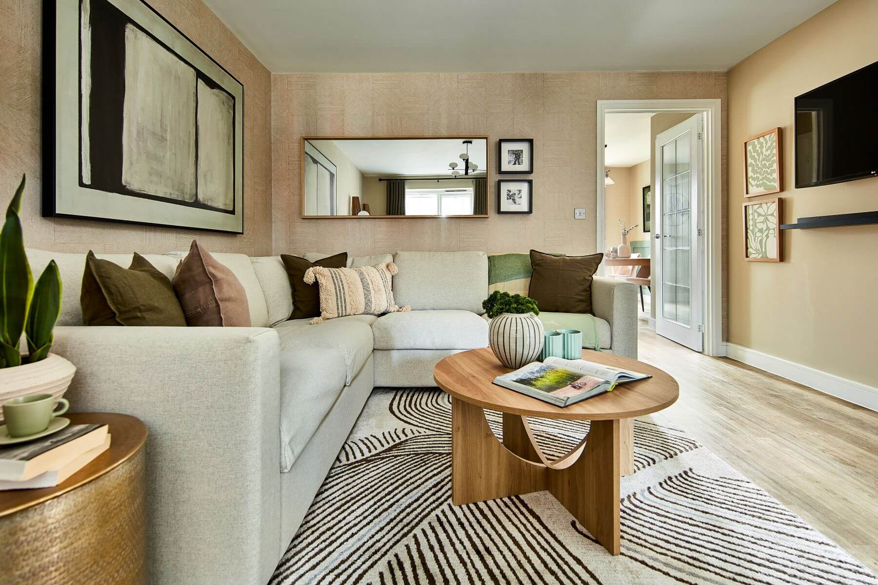 With modern living carefully considered considered in every home