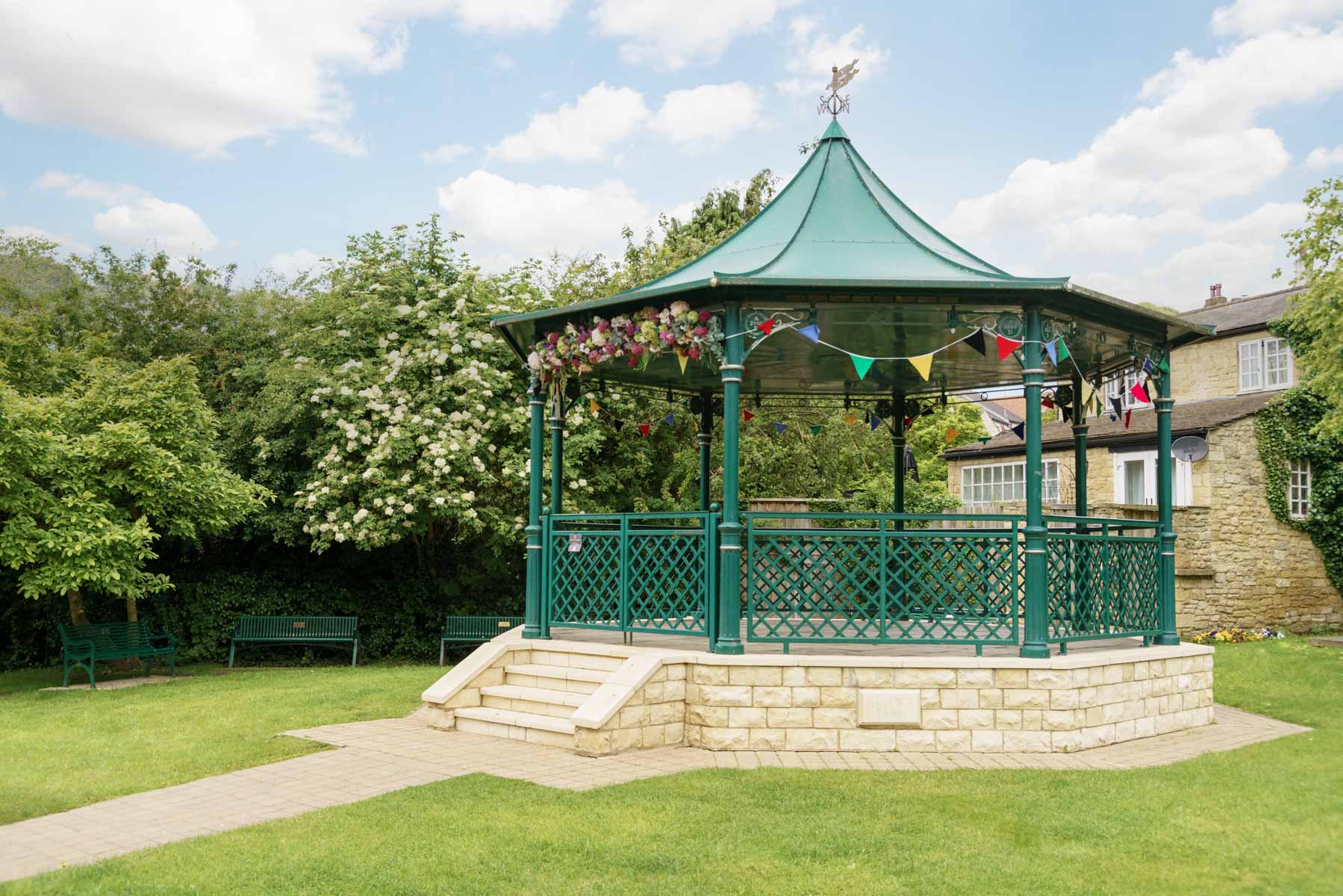 Enjoy music throughout the summer months at Wetherby Bandstand