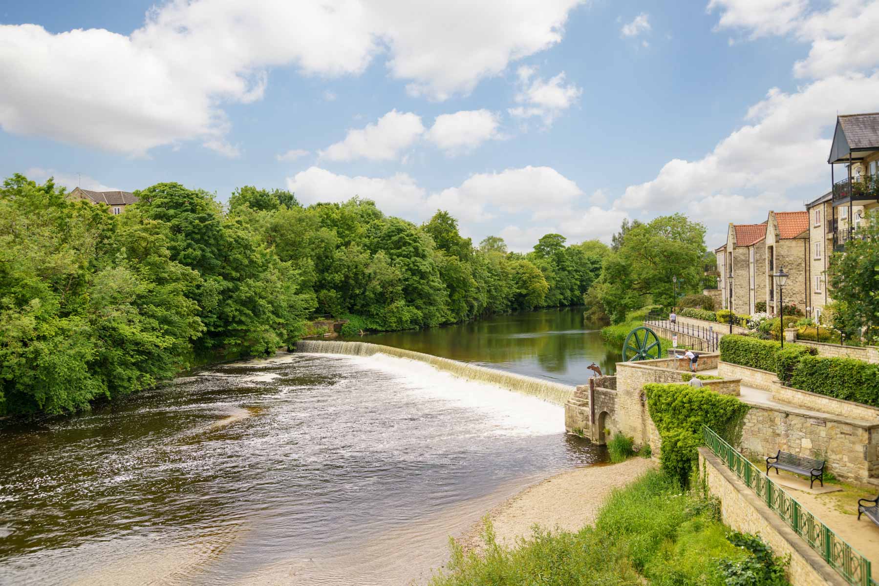 Enjoy scenic walks alongside the River Wharfe and local countryside