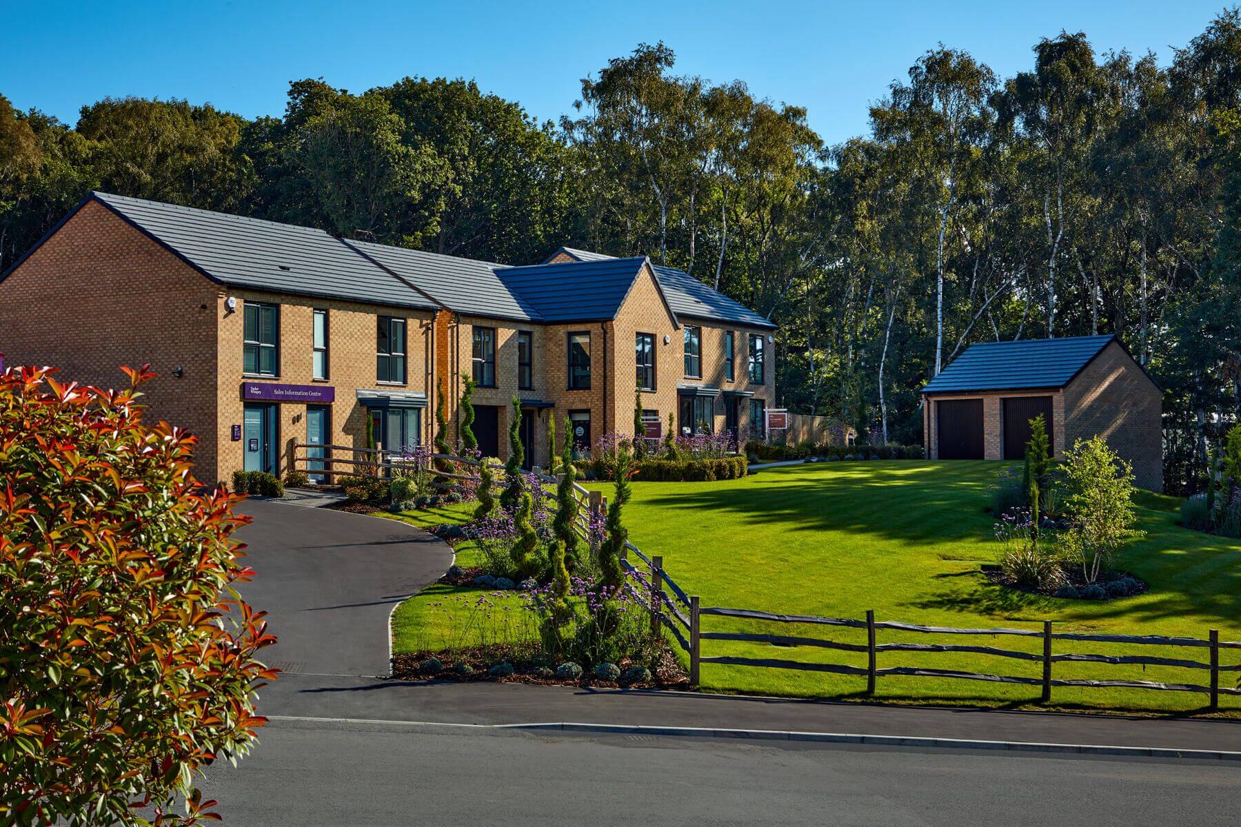 A new development of 2, 3 & 4 bedroom homes