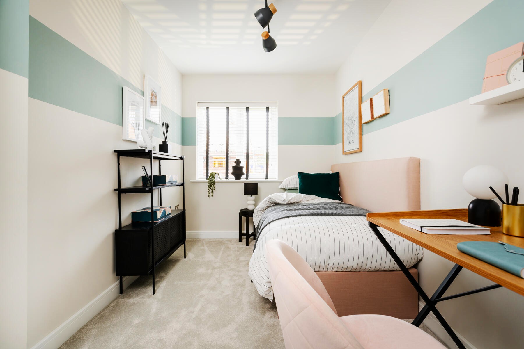 Bedroom 2 could also make a handy home office