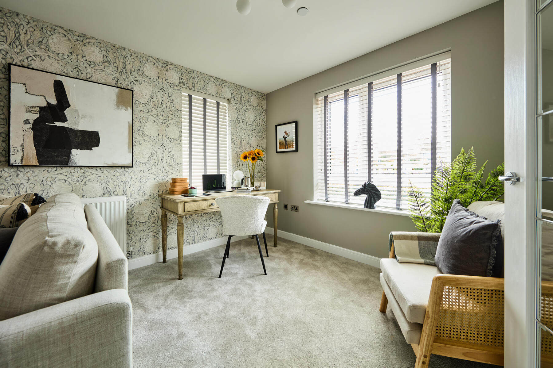 Lounge and study area