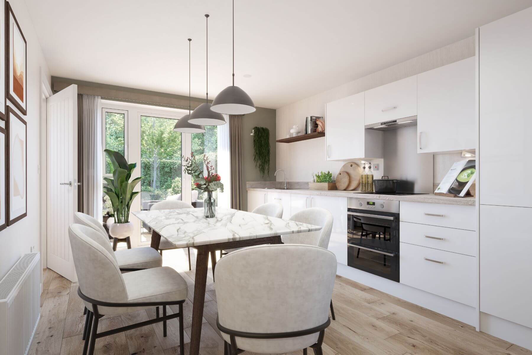 The Tetford - Kitchen Dining Area
