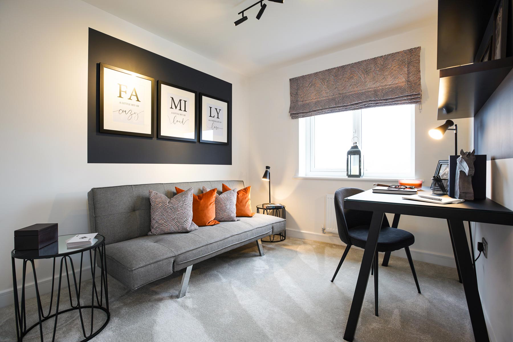 Bedroom 4 can be utilised as a home office