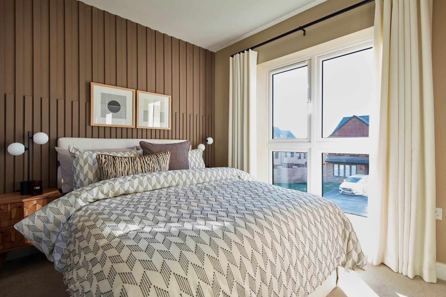 Bedroom 2 makes an ideal guest room