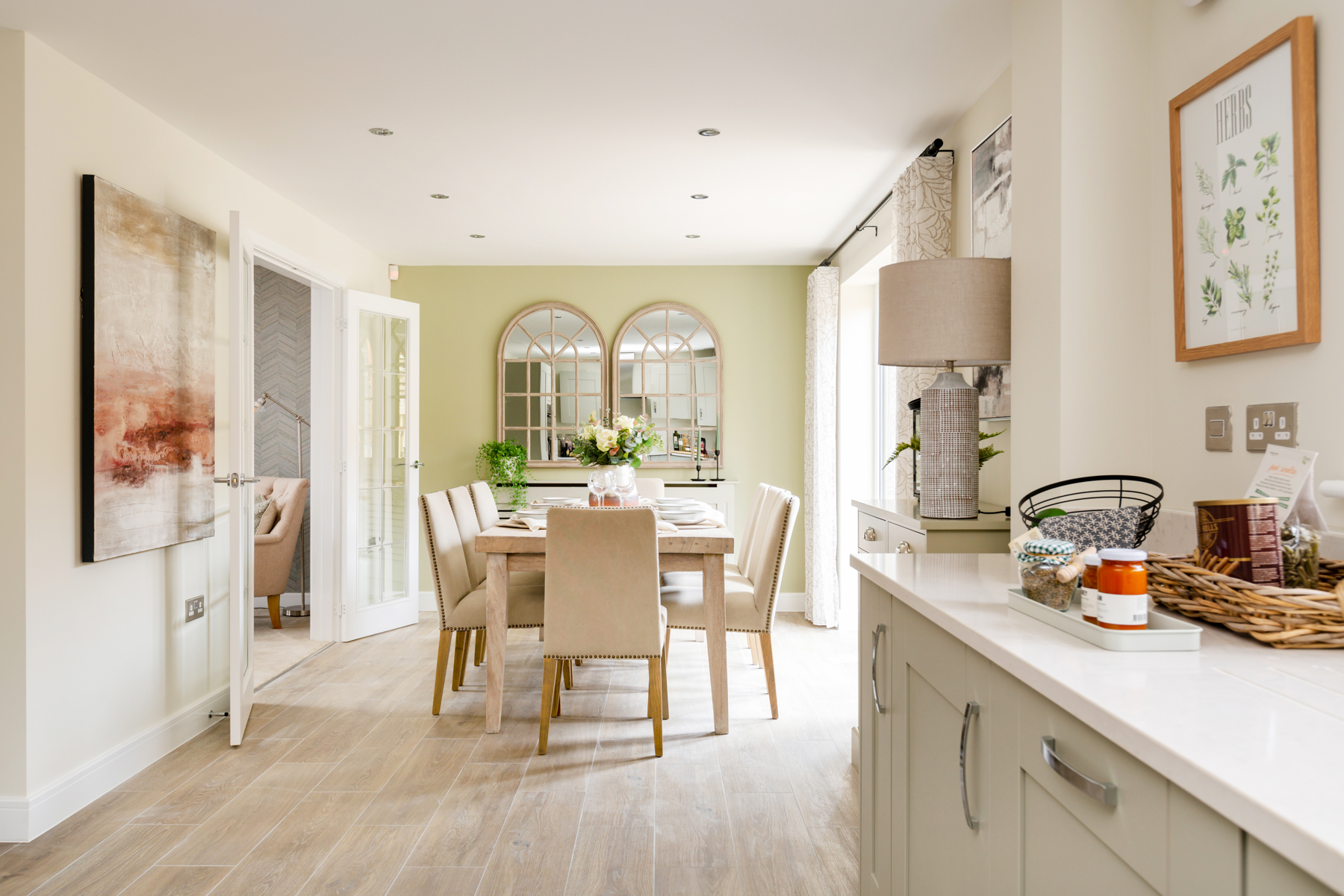 Gather, cook and dine with family and friends